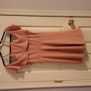 Cold shoulder dress